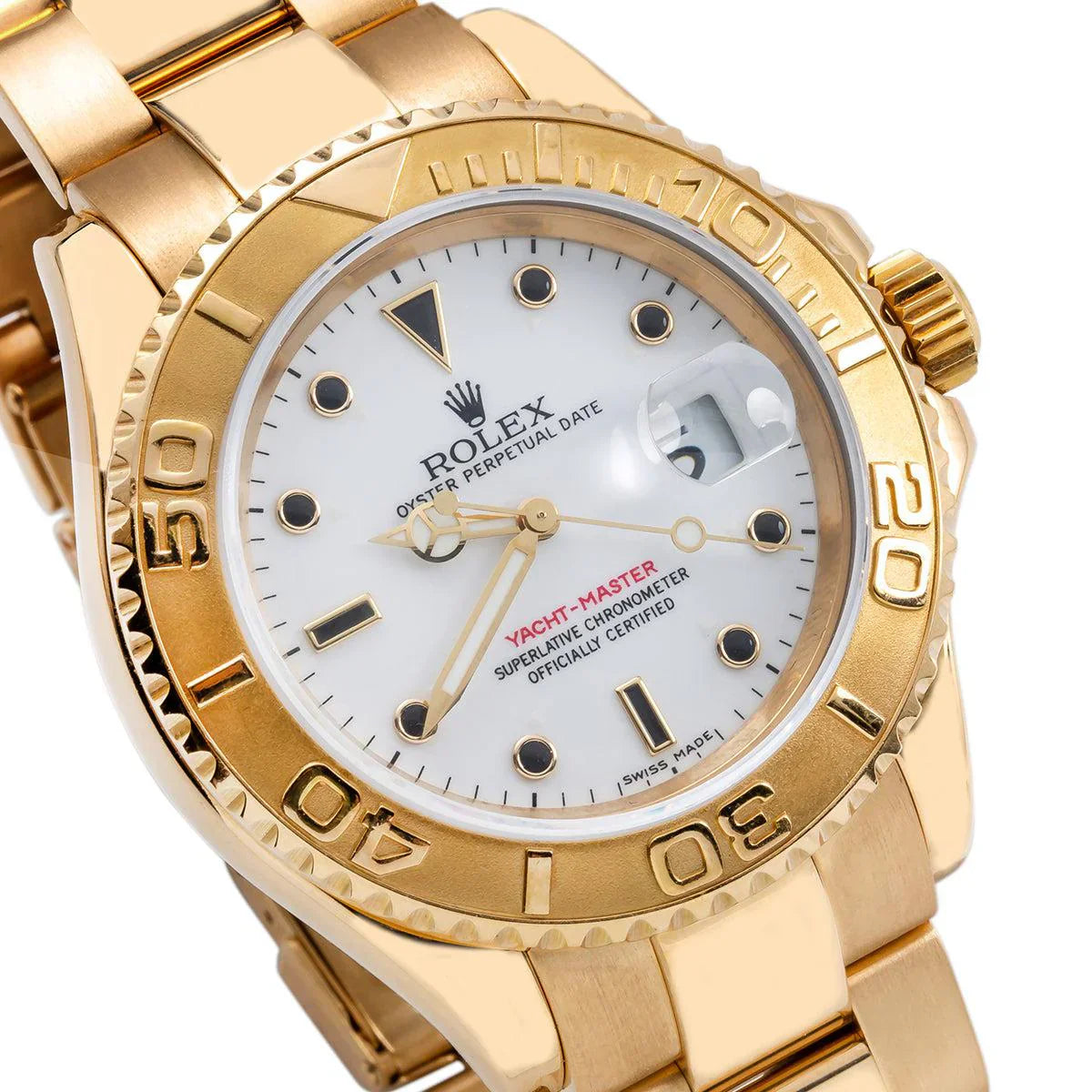 Yacht-Master 16628 – 40mm 18k Yellow Gold Luxury Sports Watch