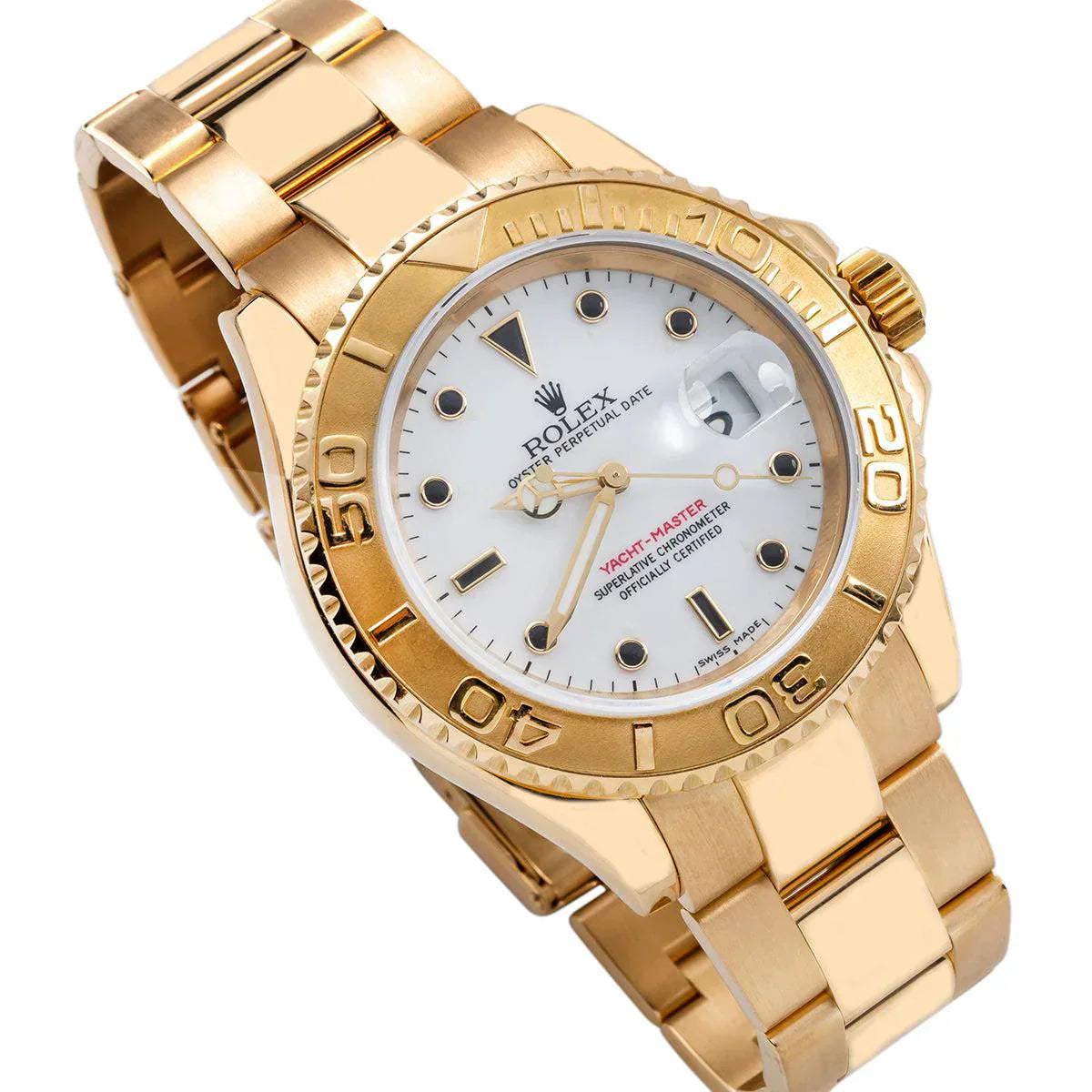 Yacht-Master 16628 – 40mm 18k Yellow Gold Luxury Sports Watch