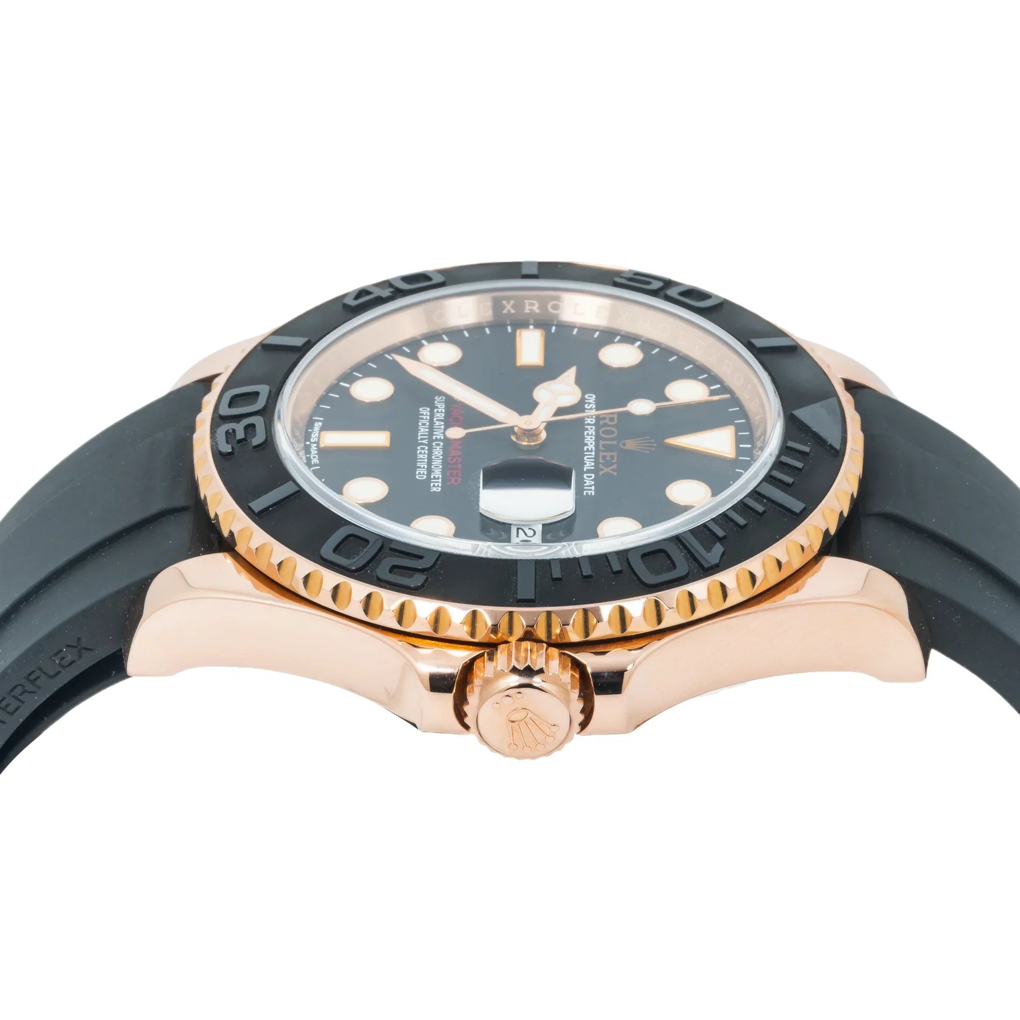 Yacht-Master 116655 – 40mm Everose Gold with Oysterflex Bracelet