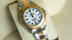 Rolex Yacht-Master 29 – Steel & 18k Yellow Gold with White Dial Ref. 169623-Rolex-JD Watches NY