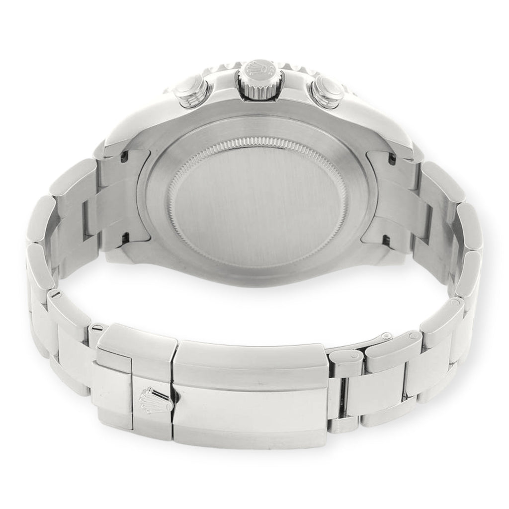 Rolex Yacht-Master II 116680 44MM White Dial Blue Hands With Stainless Steel Bracelet-Rolex-JD Watches NY