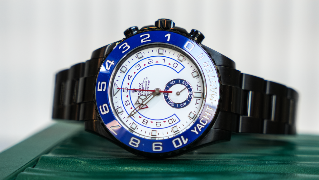 Yacht-Master II 44mm White Dial – Black PVD Coated Stainless Steel – Ref. 116680