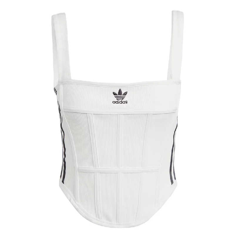 Bold Patterns adidas - Women's Rib Corset Tank Top (IK0505)