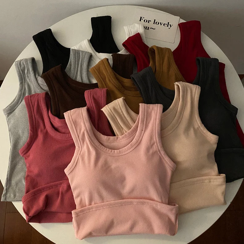 Women's Outerwear Apparel Stormie Tank Tops with Inbuilt Bra